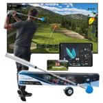 PHIGOLF Golf Simulator with Swing Stick for Indoor & Outdoor Use, Golf Swing Trainer with Upgraded Motion Sensor & 3D Swing Analysis, Compatible with E6 Connect APP, Works on Smart Devices