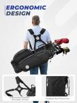 Sturdum 7 Way Golf Stand Bag, Lightweight Golf Bags for Men Women with Full-Length Dividers, Ergonomic Design, Weather-Resistant, Multi Pockets