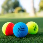 Srixon Q-Star Tour Divide Golf Balls, Orange/Yellow