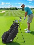 Sturdum 7 Way Golf Stand Bag, Lightweight Golf Bags for Men Women with Full-Length Dividers, Ergonomic Design, Weather-Resistant, Multi Pockets