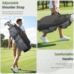 Beutyal Cart Golf Bag 15 Way Organizer Divider Top Golf Cart Bag for Men Women Golf Club Bag with Cooler, Rain Cover