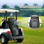 Beutyal Cart Golf Bag 15 Way Organizer Divider Top Golf Cart Bag for Men Women Golf Club Bag with Cooler, Rain Cover