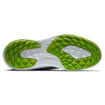 FootJoy Men's FJ Flex Previous Season Style Golf Shoe, Grey/White/Lime, 9.5