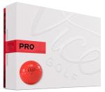 Vice Pro Golf Balls, Neon Red