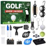 Golf Advent Calendar 2025 for Men Teen Boy, 24-Day Christmas Count-down Calendar for Father, Husband, or Boyfriend, Perfect Holiday Gift Featuring Golf Balls, Tees, Ball Markers