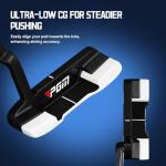 PGM Men's Complete Golf Club Sets - 11 Pieces - 2 Wood (#1,3), 1 Hybrid (#4H), 7 Irons(#5,6,7,8,9,PW,SW), 1 Putter - Golf Stand Bag, Right Handed - Ideal for Beginners