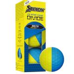 Srixon Q-Star Tour Divide Golf Balls, Blue/Yellow
