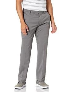 Amazon Essentials Men's Classic-Fit Stretch Golf Pant (Available in Big & Tall), Grey, 36W x 29L