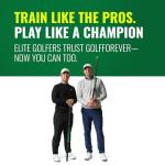 GolfForever Swing Trainer – Golf Training & Fitness System for Strength, Flexibility & Swing Power – Includes 30-Day Membership & Training Bar for Golf-Specific Workouts