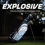 Precise M3 Ladies Womens Complete Golf Clubs Set Includes Driver, Fairway, Hybrid, 7-PW Irons, Putter, Stand Bag, 3 H/C's Blue - Regular or Petite Size!