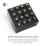 Arccos Smart Sensors: Automatic Golf Game Tracking System, A.I. Powered Caddie, A.I. GPS Rangefinder & Smart Club Distances