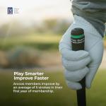 Arccos Smart Sensors: Automatic Golf Game Tracking System, A.I. Powered Caddie, A.I. GPS Rangefinder & Smart Club Distances