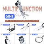 Golf Gift Set - Complete Golfing Accessories for Men & Women, Dad, with 3 Golf Balls, Bag Case, Rangefinder, Tees, Brush, Divot Knife, Scorer & Ball Clamp, Essentials Golf Accessories, Best Golf Gifts