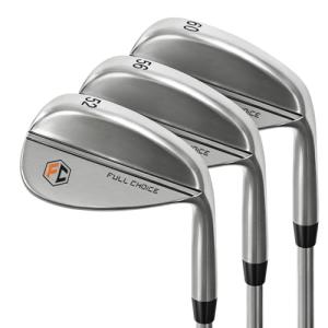 FULL CHOICE Golf Wedge Set, 52 56 60 Golf Wedges for Men Women Right Hand, Milled Face for More Spin