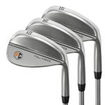FULL CHOICE Golf Wedge Set, 52 56 60 Golf Wedges for Men Women Right Hand, Milled Face for More Spin