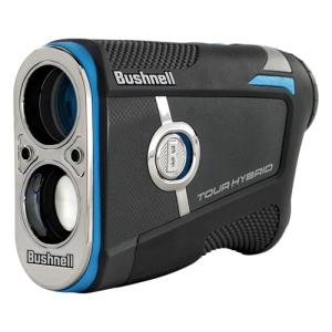 Bushnell Golf Tour Hybrid Laser Rangefinder – GPS, Slope Compensation, Pinseeker w/Visual JOLT Flag Lock, Magnetic Cart Mount, Front/Center/Back Distances, 500+ Yard Range