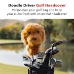 Daphne's Headcovers Doodle Driver Headcover | Premium Headcovers | Funny Golf Club Covers | Stylish Protection for Your Clubs | Men's Golf Gear | Headcover for Men and Women