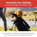 Daphne's Headcovers Doodle Driver Headcover | Premium Headcovers | Funny Golf Club Covers | Stylish Protection for Your Clubs | Men's Golf Gear | Headcover for Men and Women