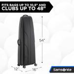 Samsonite Golf 6850 Hard Case Golf Travel Bag, Lightweight & Durable ABS Shell, Multi-Directional Wheels