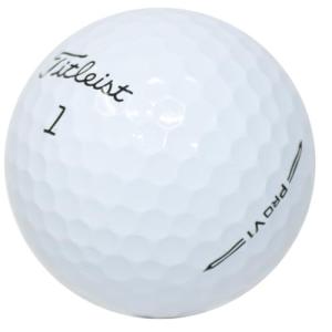 LostGolfBalls - 36 Titleist Pro V1 Golf Balls in Good Condition, 2023 Year Model, AAA Quality, Used & Recycled Used Golf Balls, Titleist ProV1, The #1 Ball in Golf, White