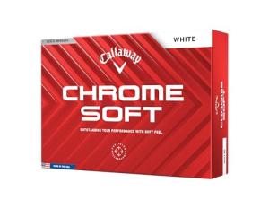 Callaway Golf Chrome Soft Golf Balls (White)