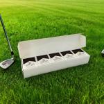 YSDDAOG 120pcs Premium Bamboo Golf Tee 83mm (3.25") Tees | Golf Gifts for Men | Funny Golf Accessory for Golfers | Vintage-Style Tee Case Golf Accessories for Men or Women