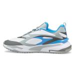 PUMA Men's Gs-Fast Golf Shoe, White-Quarry-Ocean Dive, 11