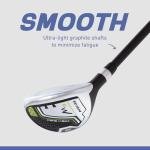 Precise M3 Men's Complete Golf Club Set, Includes Driver, Fairway, Hybrid, 6-PW, Putter, Stand Bag, 3 H/C's, Men’s Golf Clubs Full Set Right Handed, Regular, Petite or Tall Size