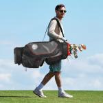 Shopsource Golf Cart Bag, 15 Way Top Lightweight Golf Bag, Golf Club Cart Bags for Men Women with Full-Length Dividers, Dedicated Putter Well, Rain Cover