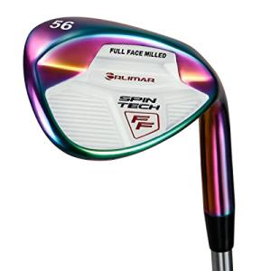 Orlimar Golf Spin Tech Full Face 56 Degree Sand Wedge, Iridescent Rainbow Men’s Right Handed