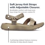 Skechers Women's 600 Spikeless Golf Sandal Shoe, Taupe, 7