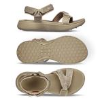 Skechers Women's 600 Spikeless Golf Sandal Shoe, Taupe, 7