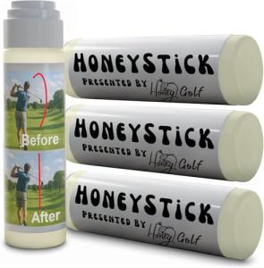Honey Golf | Golf Anti-Slice/Anti-Hook Liquid Gel | Strongest Formula | Approx. 5000 Uses per 50ML Bottle | for Average and Casual Golfers