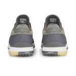PUMA Men's Proadapt Alphacat Golf Shoe, Quiet Shade Silver-Yellow Sizzle, 8