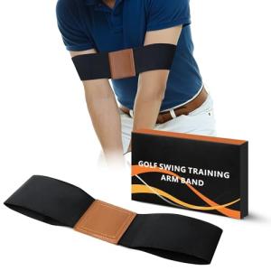 Diffuse Petrichor Golf Swing Trainer Aid,Swing Correcting Arm Band,Swing Golf Aid Trainer,Golf Trainer for Right & Left-Handed Players