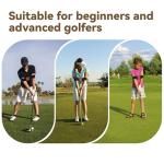 Diffuse Petrichor Golf Swing Trainer Aid,Swing Correcting Arm Band,Swing Golf Aid Trainer,Golf Trainer for Right & Left-Handed Players