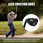 PGM Golf Wedge Set for Men&Women - 50/52/54/56/58/60/62/64 Degree Gap Wedge Sand Wedge Lob Wedge Right Hand - Milled Face for More Spin - Easily Escape from Bunker