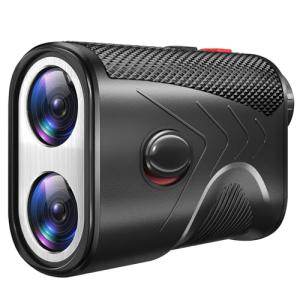 1200 Yards Range Finder Golf, 7X Magnification Golf Rangefinder with Slope, Laser Range Finder with Flag Lock, 0.5 Yard Accuracy, Ideal Golf Accessories for Golfers & Hunting