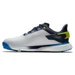 FootJoy Men's Pro/SLX Previous Season Style Golf Shoe, White/Navy/Lime, 11.5