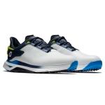 FootJoy Men's Pro/SLX Previous Season Style Golf Shoe, White/Navy/Lime, 11.5