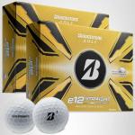 Bridgestone Golf e12 Straight White Double Dozen