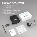 Gogogo Sport Vpro Gen 2 Golf Laser Rangefinder, Ultra-Clear Optics with 99% Transmission Lens OLED Display, Dual Power Sources, FlagLock/Slope/Magnetic/Lightweight (Gen 2)