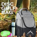 HIMAL HIMAL Disc Golf Bag Holds 22+ Discs, Durable Disc Golf Backpack with Large Capacity, and Multiple Storage Pockets