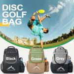 HIMAL HIMAL Disc Golf Bag Holds 22+ Discs, Durable Disc Golf Backpack with Large Capacity, and Multiple Storage Pockets