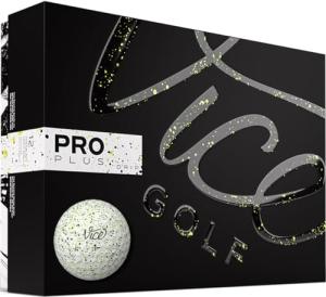 Vice Pro Plus Drip Version Golf Balls (Drip Lime/Black)