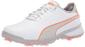 PUMA Men's Proadapt Delta Golf Shoe, White-Gray Violet, 8.5