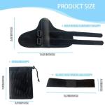 Siciwelely 3-Piece Golf Wrist Trainer Set with Wrist Strap/Arm Band/Storage Bag, Golf Wrist Training Aid to Correct Wrist Angle & Develop Muscle Memory,Golf Wrist Brace Corrector for Golf Beginners