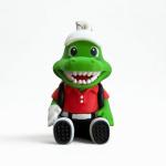 VannyVee Sports Gator Caddy Golf Tee Holder, Includes 8 Golf Tees, Fun Golf Accessories for Men and Women, Stylish Golf Bag Accessory and Golf Gift