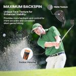 FULL CHOICE Golf Wedges, 70 Degree Golf Sand Wedge, Gap Wedge, Lob Wedge Golf Clubs,Wedges Golf Clubs for Men Women Right Hand, CNC Milled Face for More Spin and Control