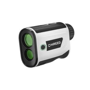 HiREED Golf Rangefinder with Slope 1200 Yards Laser Range Finder Golf Continuous Scan Flag Lock Vibration, 7X Magnification Strong Magnet USB Rechargeable Range Finders with Magnet Stripe